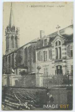 Église et presbytère (Médonville)